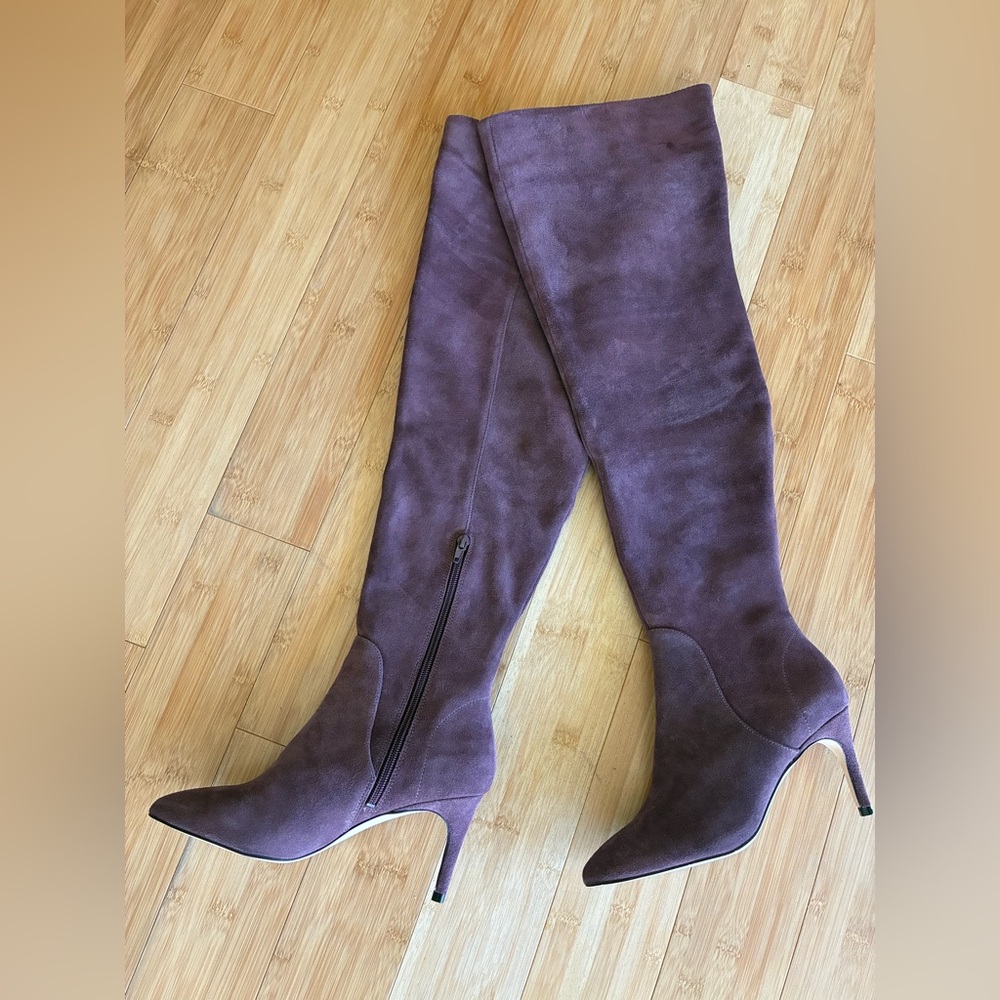 Charles David Plum Over-the-Knee Boots size 7